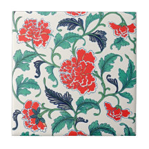 Vintages Chinesisches Blumendekor