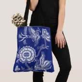 Vintages Chinesisches Indigo Batik Tasche (Von Nahem)