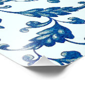 Vintages chinesisches Ornament Fotodruck (Ecke)