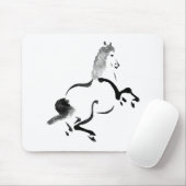 Vintages chinesisches Pferd Mousepad (Mit Mouse)