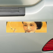 Vintages chinesisches Plakat Autoaufkleber (Auf Auto)