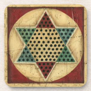 Vintages chinesisches Schachbrett durch Ethan Getränkeuntersetzer