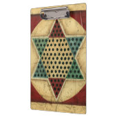 Vintages Chinesisches Schachbrett von Ethan Harper Klemmbrett (Links)