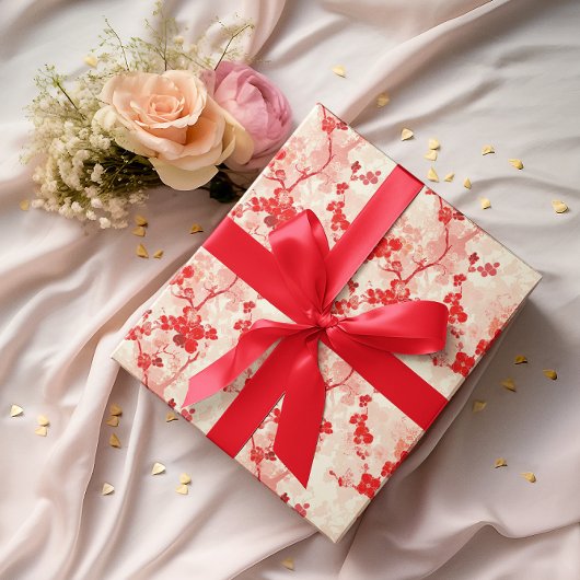 Vintages Chinoiserie Geschenkpapier