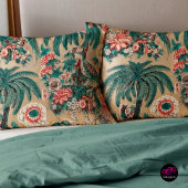 Vintages Chintz Floral Tropical Pattern Kissenbezug