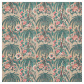 Vintages Chintz Floral Tropical Pattern Stoff (Muster)