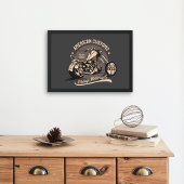 Vintages Chopper-Logo Poster