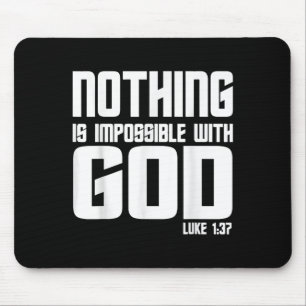 Vintages Christliches Angebot ist mit Mousepad