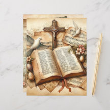 Vintages Christliches Osterbuch