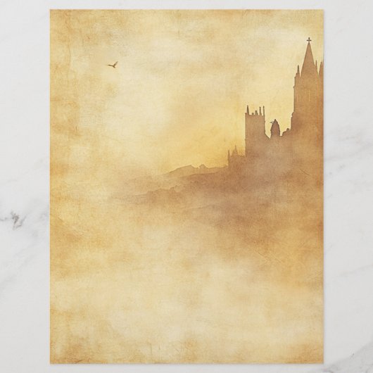 Vintages Christliches Stationery Bieters Journal (Vorderseite)