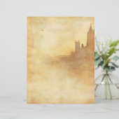 Vintages Christliches Stationery Bieters Journal (Stehend Vorderseite)