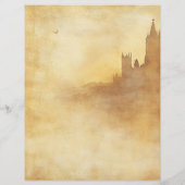 Vintages Christliches Stationery Bieters Journal (Rückseite)