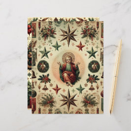 Vintages Christliches Weihnachtsbuch