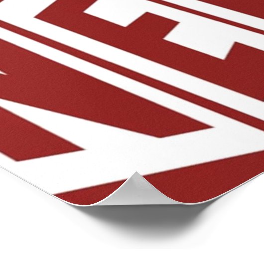 Vintages Cinerama Logo Poster (Ecke)