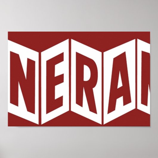 Vintages Cinerama Logo Poster (Vorne)