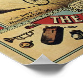 Vintages Circus Ad Poster (Ecke)