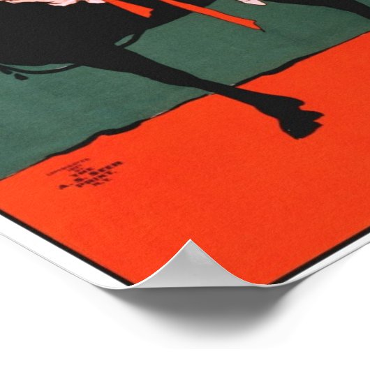 Vintages Circus Ad Poster (Ecke)