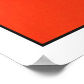 Vintages Circus-Girl-Poster Poster (Ecke)