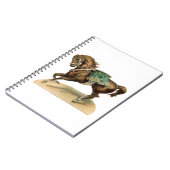 Vintages Circus Horse Notizblock (Linke Seite)