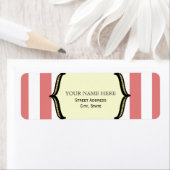 Vintages Circus-Inspiriert-Adresslabel (Insitu)