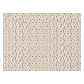 Vintages Circus Karneval Clown-Party Tischdecke (Vorderseite (Horizontal))