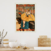 Vintages Circus Night Poster (Küche)