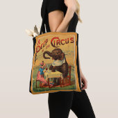 Vintages Circus Poster: Circus Elephant Tasche (Von Nahem)