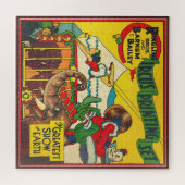 VINTAGES CIRCUS-PRINT-SET der 30er Jahre Puzzle (Horizontal)