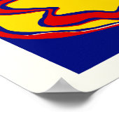 Vintages Circus Window Card Poster (Ecke)