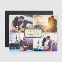 Vintages Classic Buchzeichen Vier Foto