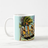 Vintages Clearwater Florida Kaffeetasse (Links)