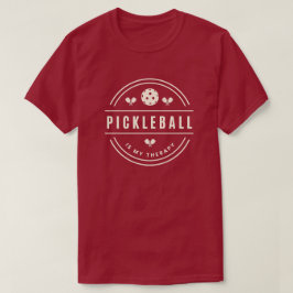 Vintages Clubteam Pickleball ist meine Therapie T-Shirt