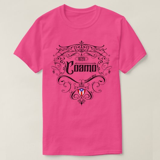 Vintages Coamo-Design 1 T-Shirt (Design vorne)