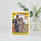 Vintages Cocktails-Booklet aus Kuba Postkarte (Stehend Vorderseite)