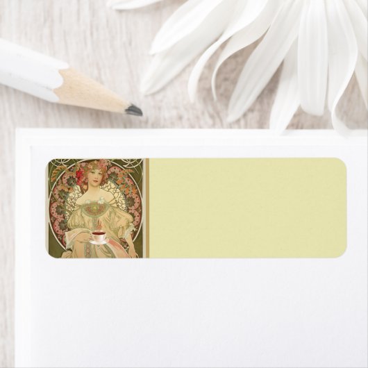 Vintages Coffee Poster Rücksendeadresse (Insitu)