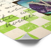 Vintages Collage "Big Altered Art" Poster (Ecke)
