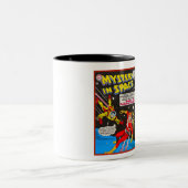 VINTAGES COMIC 1964 SCIENCE FICTION ZWEIFARBIGE TASSE (Mittel)