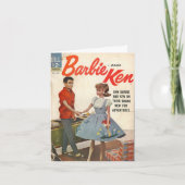 Vintages Comic Buchcover-Karte (Vorderseite)