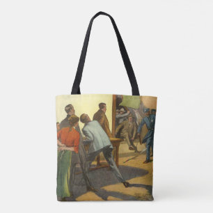 Vintages Comic Buchcover Tasche