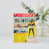 Vintages Comic Buchmuskelwerbung Postkarte (Stehend Vorderseite)