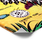 Vintages Comic Poster (Ecke)