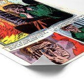 Vintages Comic Poster (Ecke)