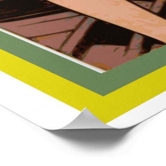 Vintages Comic Poster (Ecke)