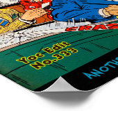 Vintages Comic Poster (Ecke)