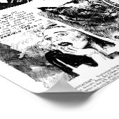 Vintages Comic Poster (Ecke)