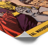 Vintages Comic Poster (Ecke)