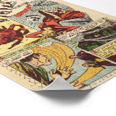 Vintages Comic Poster (Ecke)