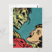 Vintages Comic Postkarte (Vorne/Hinten)