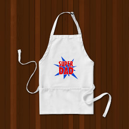 Vintages Comic Super Vater Vatertag Schürze