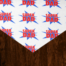 Vintages Comic Super Vater Vatertag